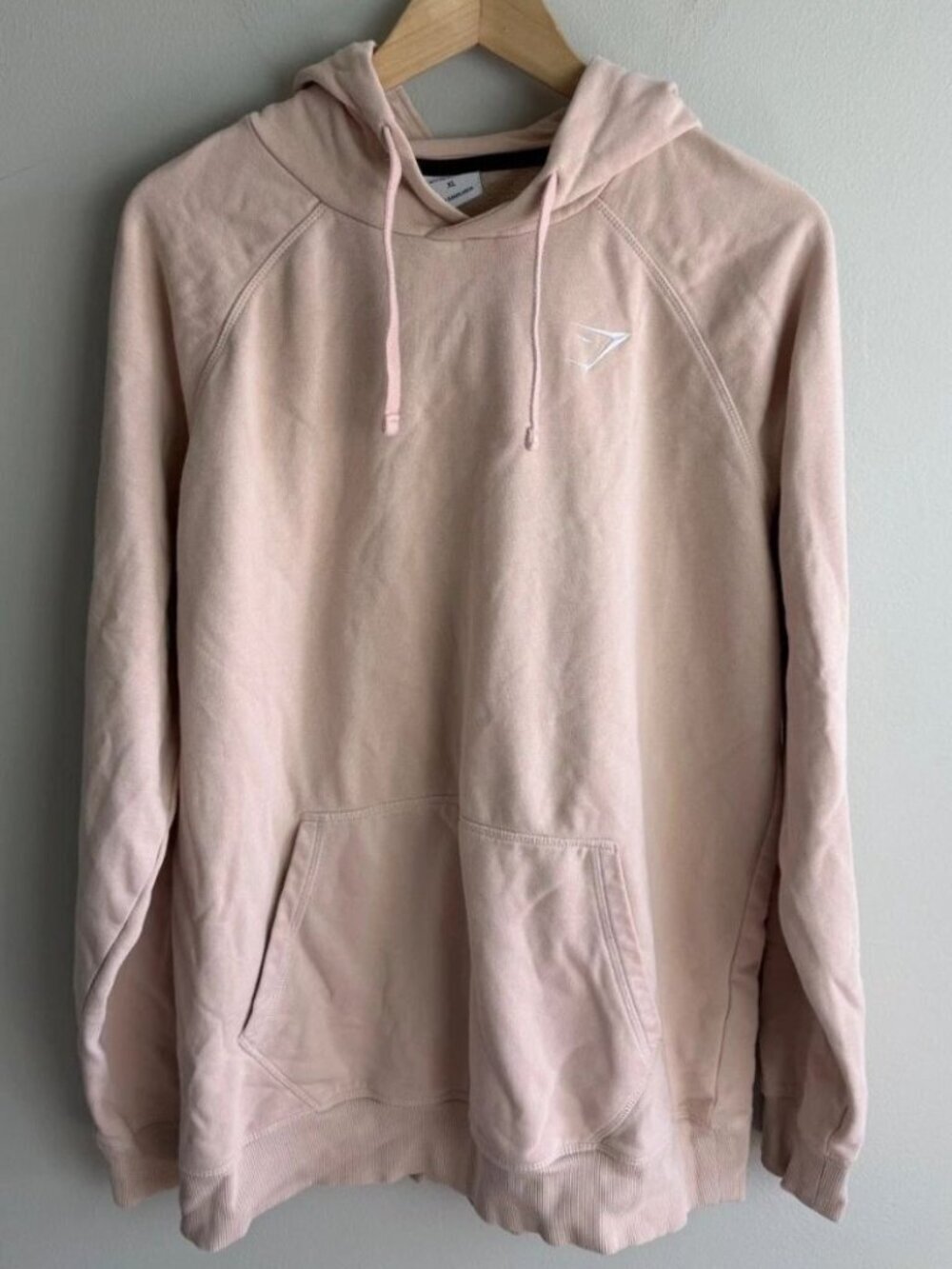Gymshark Pullover Hoodie Blush Pink Size XL A2A4G Sweatshirt Athleisure Women’s